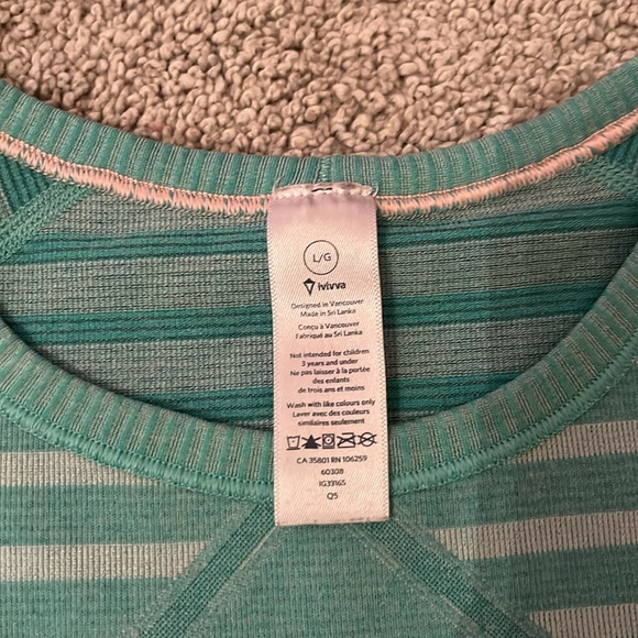 Athleta blue stripe too - Picture 3 of 4